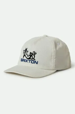 Brixton Cool Cat Snapback - White