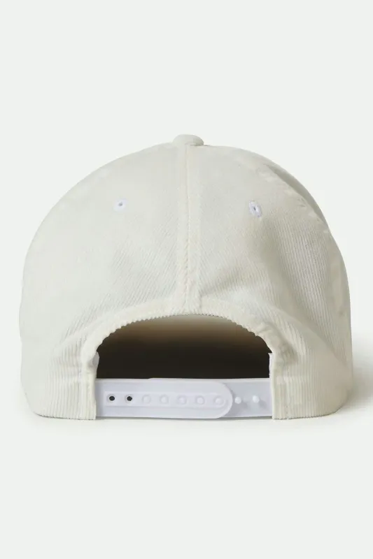 Brixton Cool Cat Snapback - White