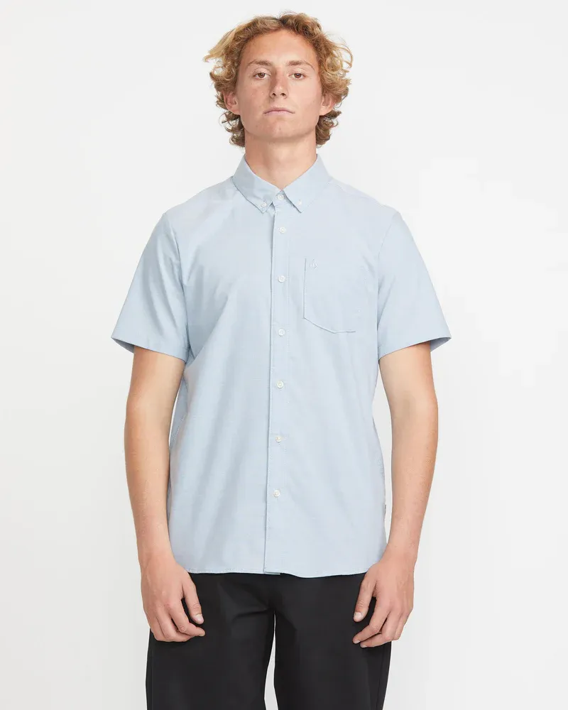 Volcom Everett Oxford SS - Wrecked Indigo