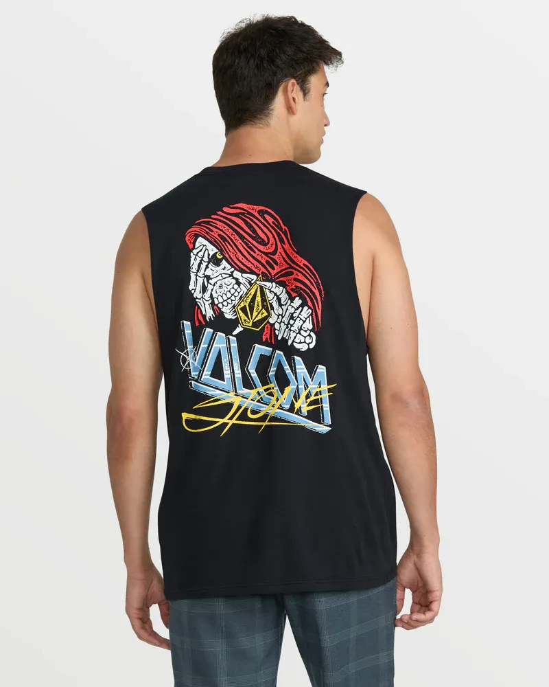 Volcom Dropped This Tank- Antique Black
