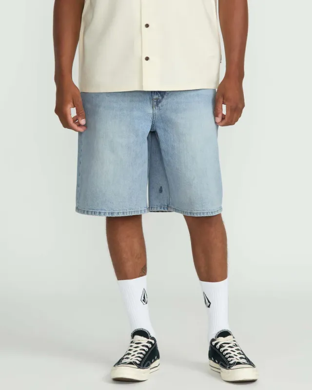Volcom Billow Denim Short - Dry Vintage