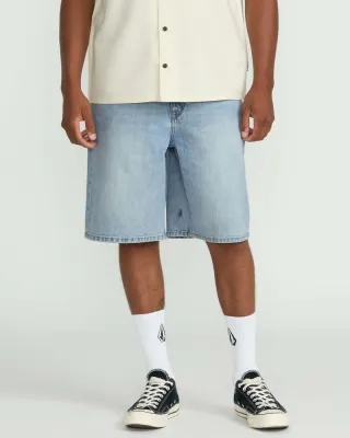 Volcom Billow Denim Short - Dry Vintage