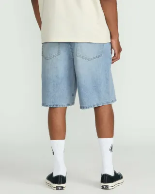 Volcom Billow Denim Short - Dry Vintage