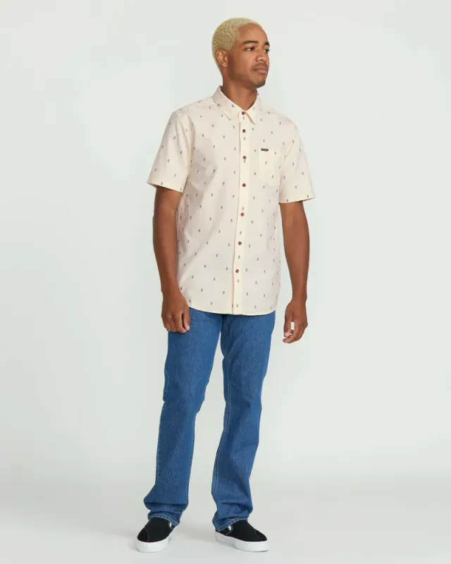 Volcom Bankstone SS - Dirty White