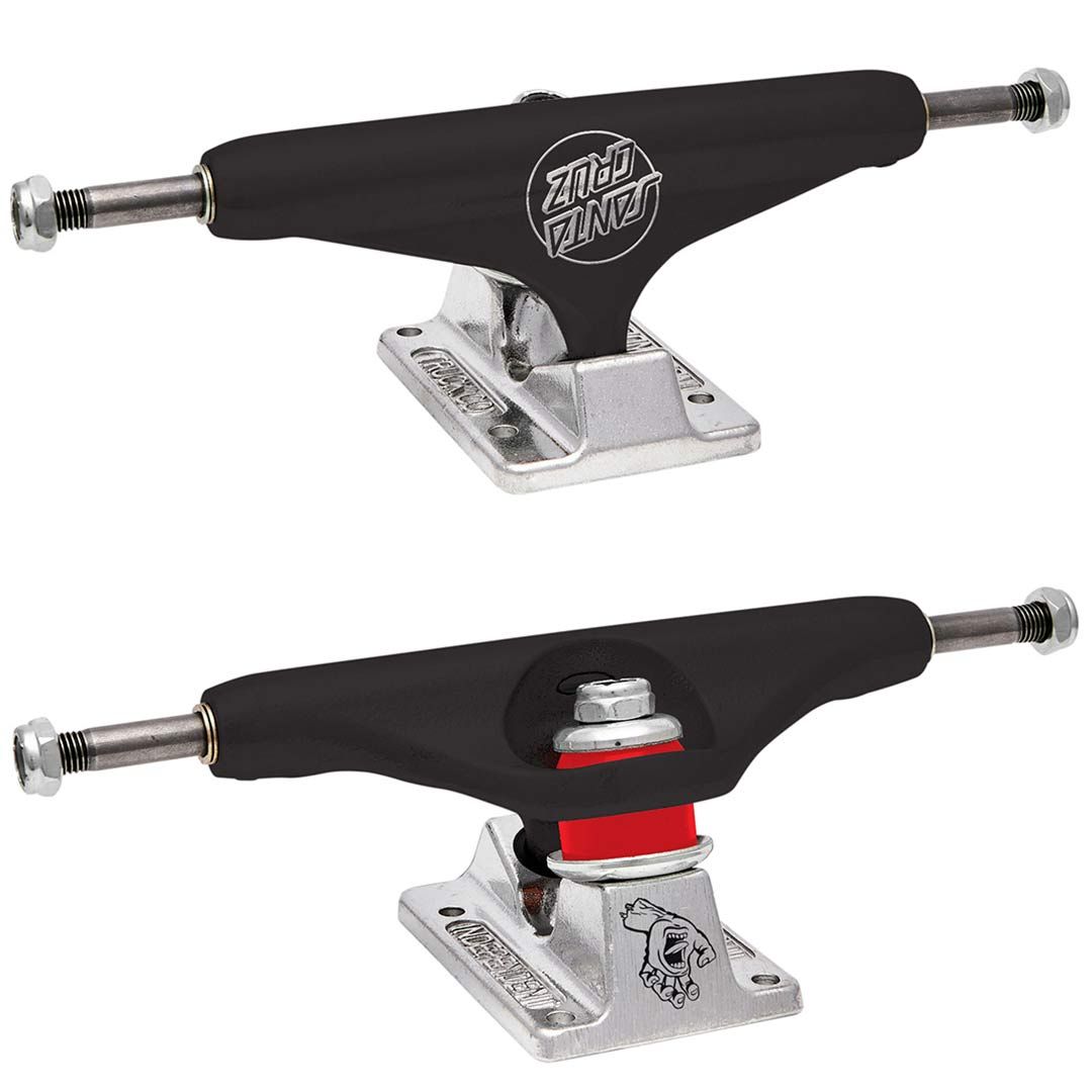 Independent Stage 11 Santa Cruz Trucks - Black/Silver