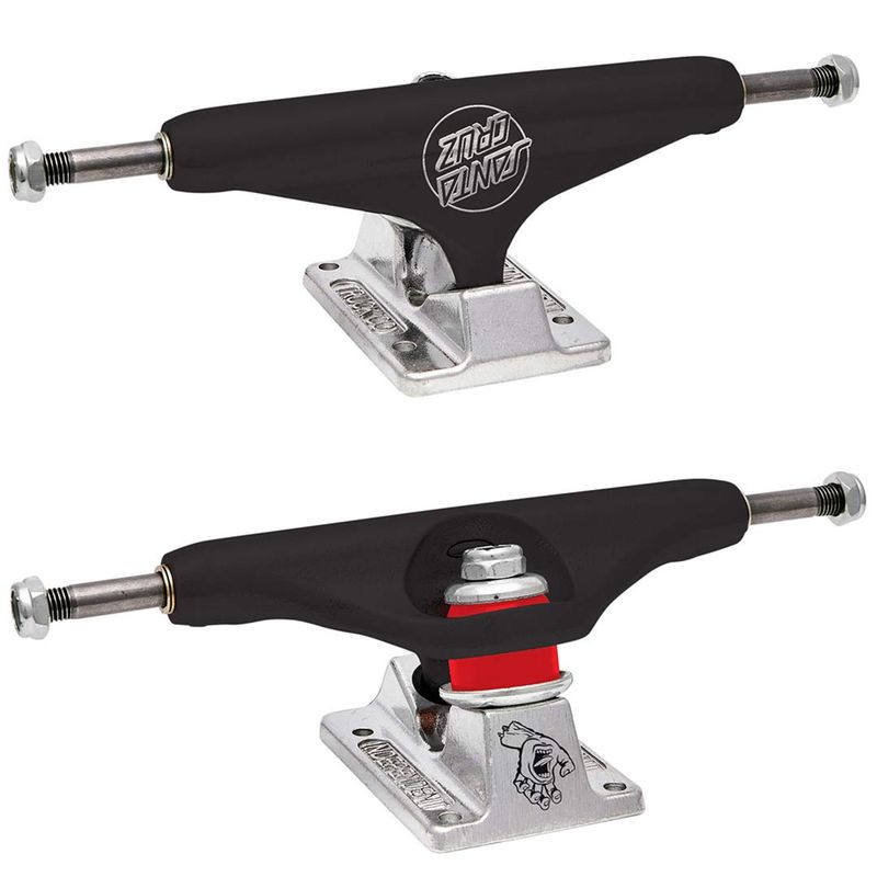Independent Stage 11 Santa Cruz Trucks - Black/Silver