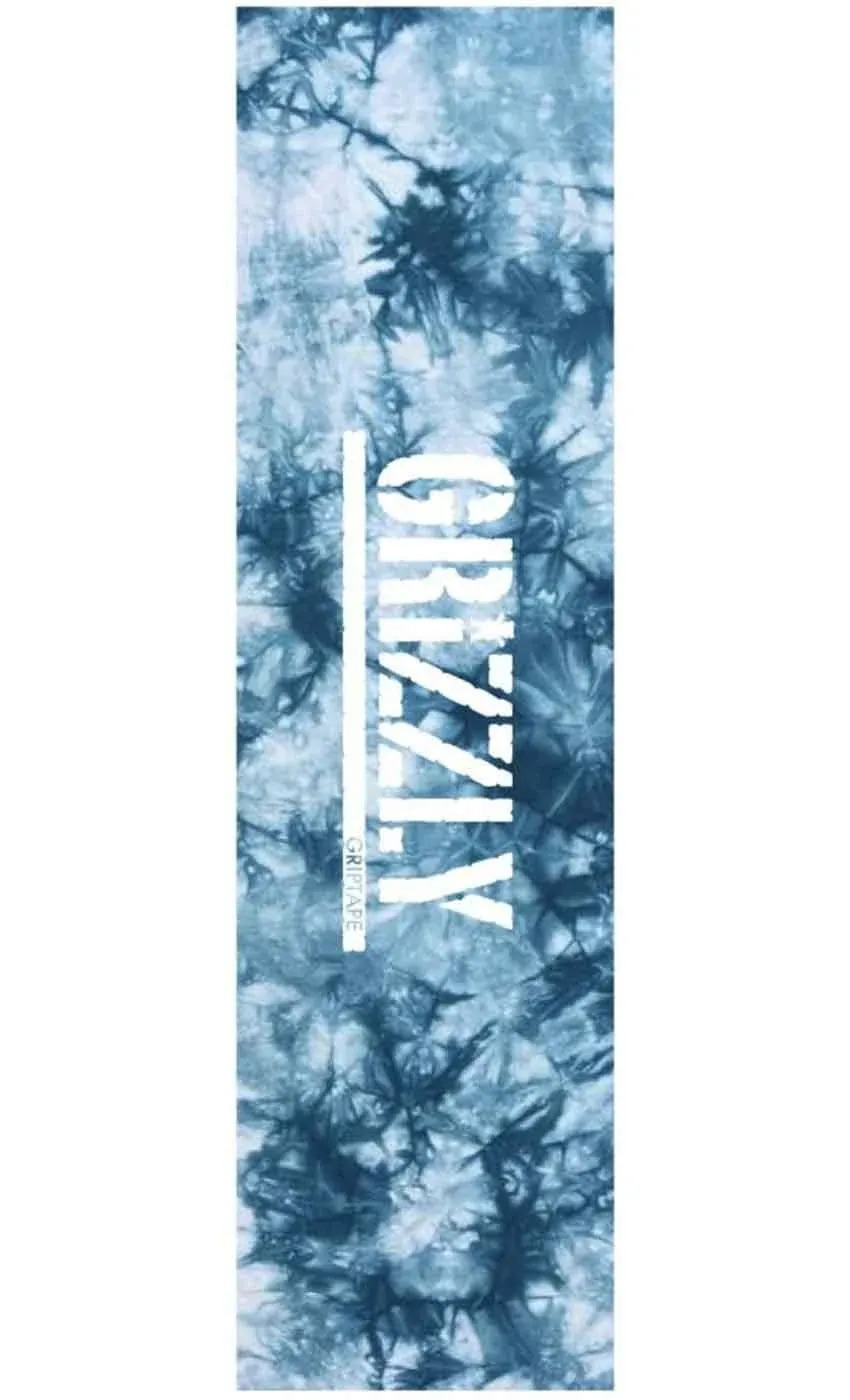 Grizzly Grip Tye Dye Stamp - Aqua