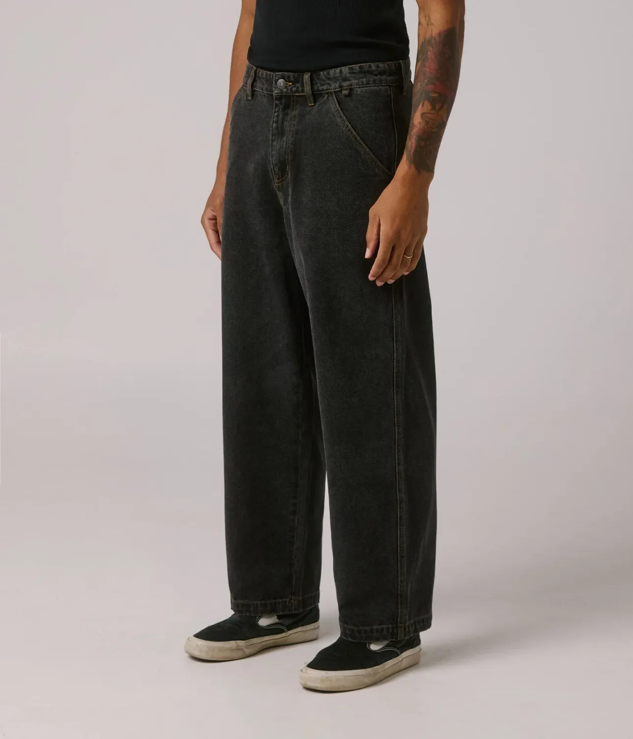Former Reynolds Denim Pant - Washed Black