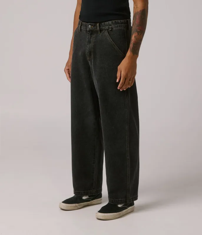 Former Reynolds Denim Pant - Washed Black