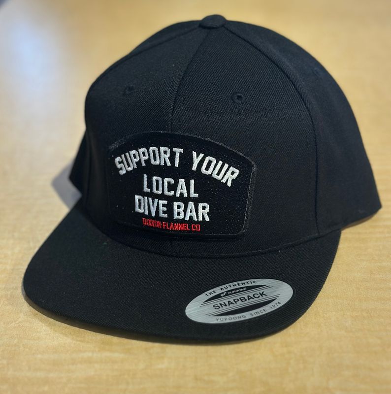 Dixxon Support Your Local Dive Bar Snapback - Black