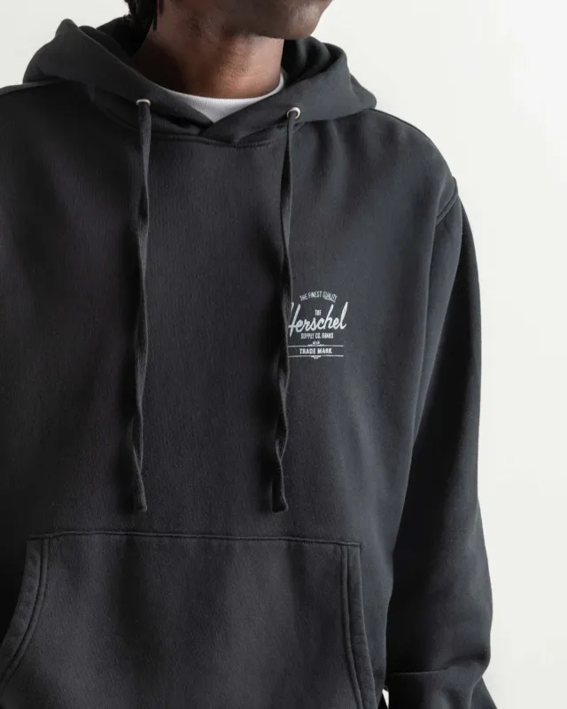 Herschel Basic Hoodie - Black/White