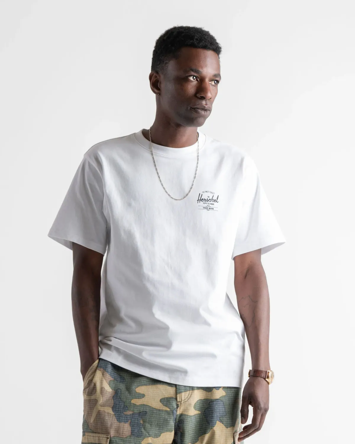 Herschel Basic Tee - White