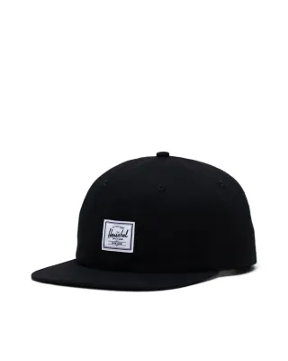 Herschel Whaler 6 Panel Cap - Black