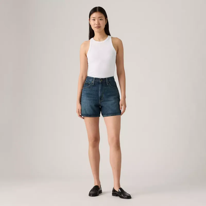 Levi&#39;s Mid Thigh Cinch Short - Cookie Crunch