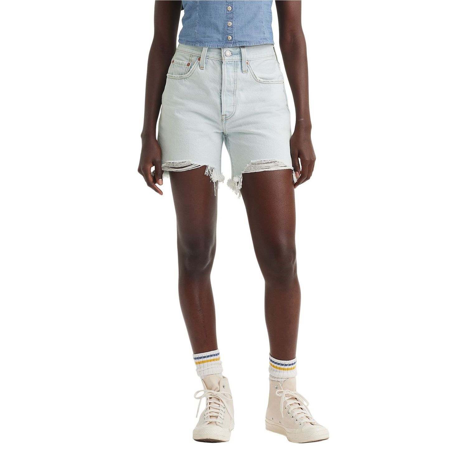 Levi&#39;s 501 Mid Thigh Short - Fade Off