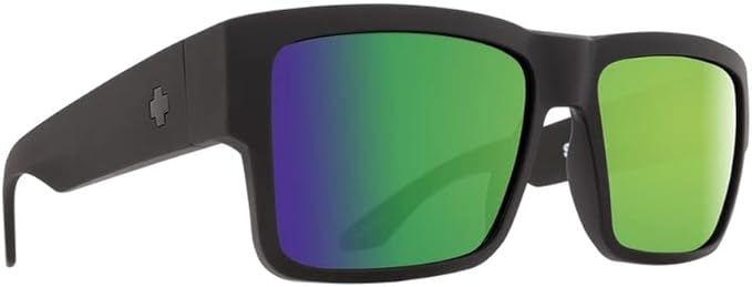 Spy Cyrus Matte Black - Happy Bronze Polar Green Mirror