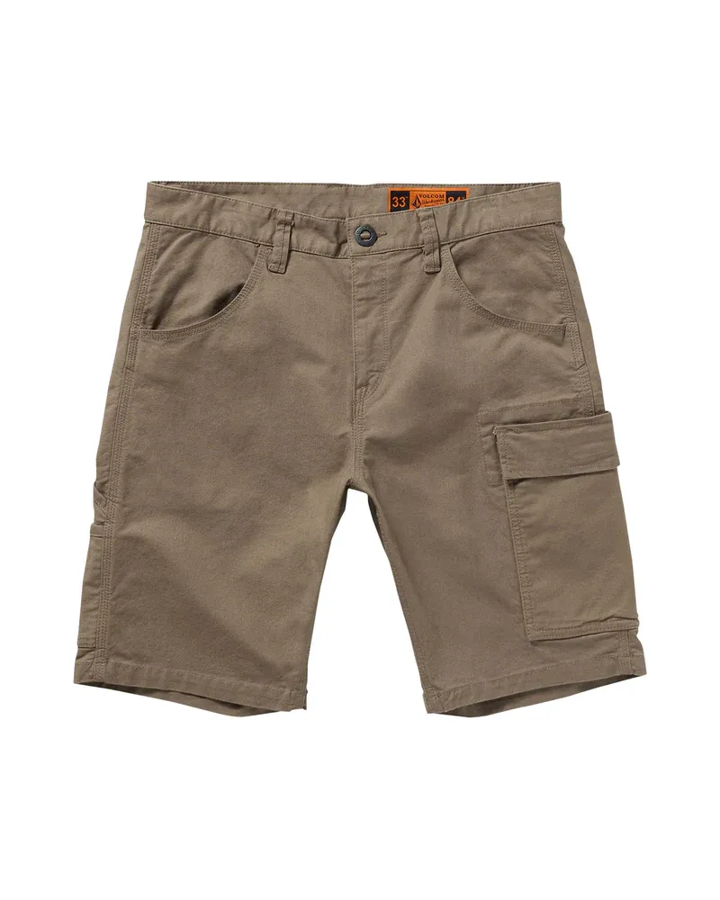 Volcom Caliper II Relaxed Work Short - Brindle
