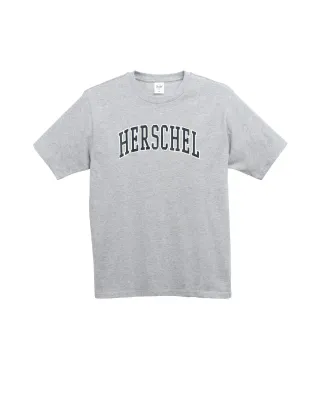 Herschel Faculty 2-Tone Tee - Heather Light Grey