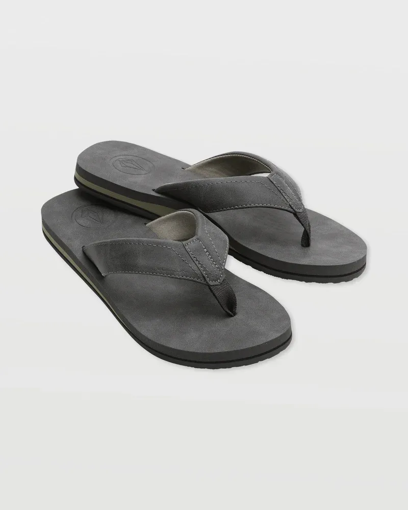 Volcom Victor LX Sandal - Grey Vintage