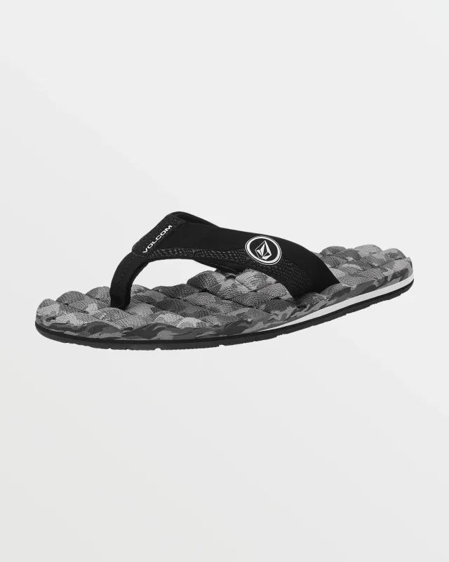 Volcom Recliner Sandal - Grey Combo