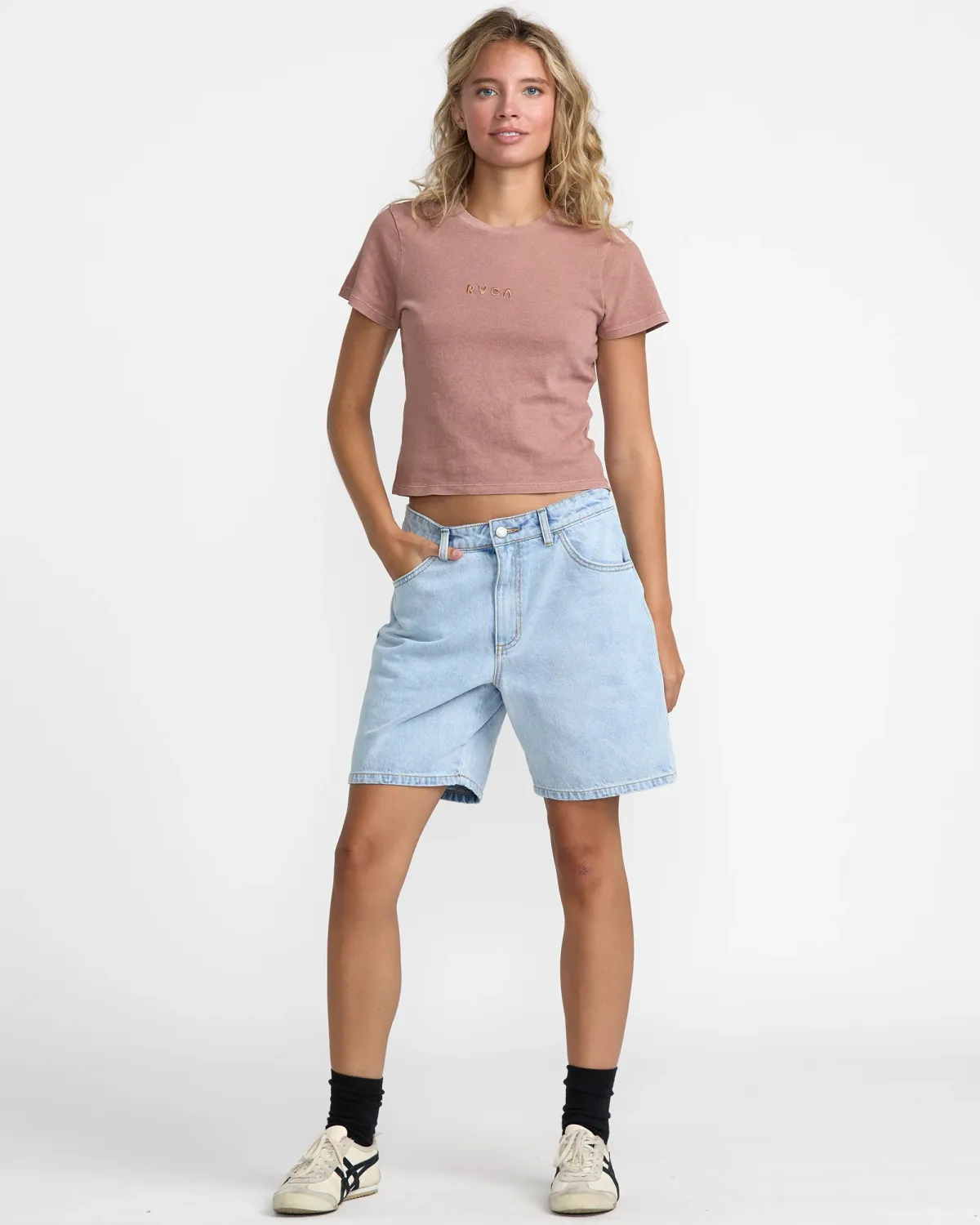 RVCA Crawford Long Short II - Ash Blue
