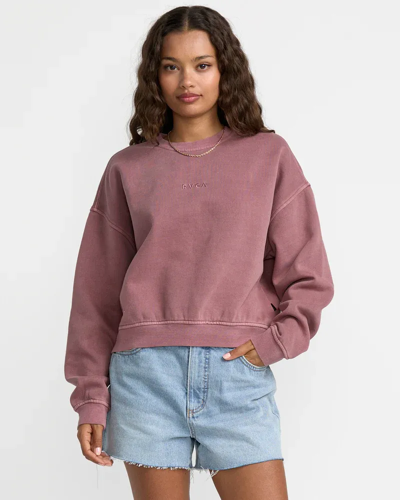 RVCA Forever Fleece - Acid Brown