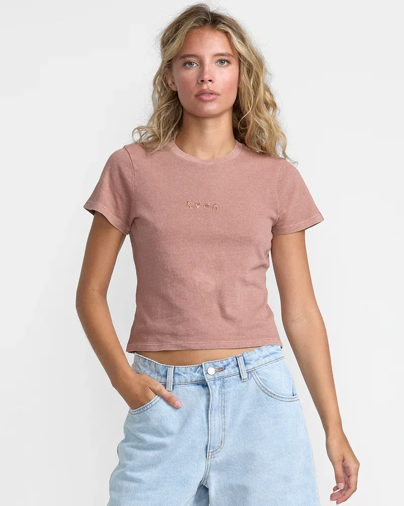 RVCA Forever Tee - Acid Brown