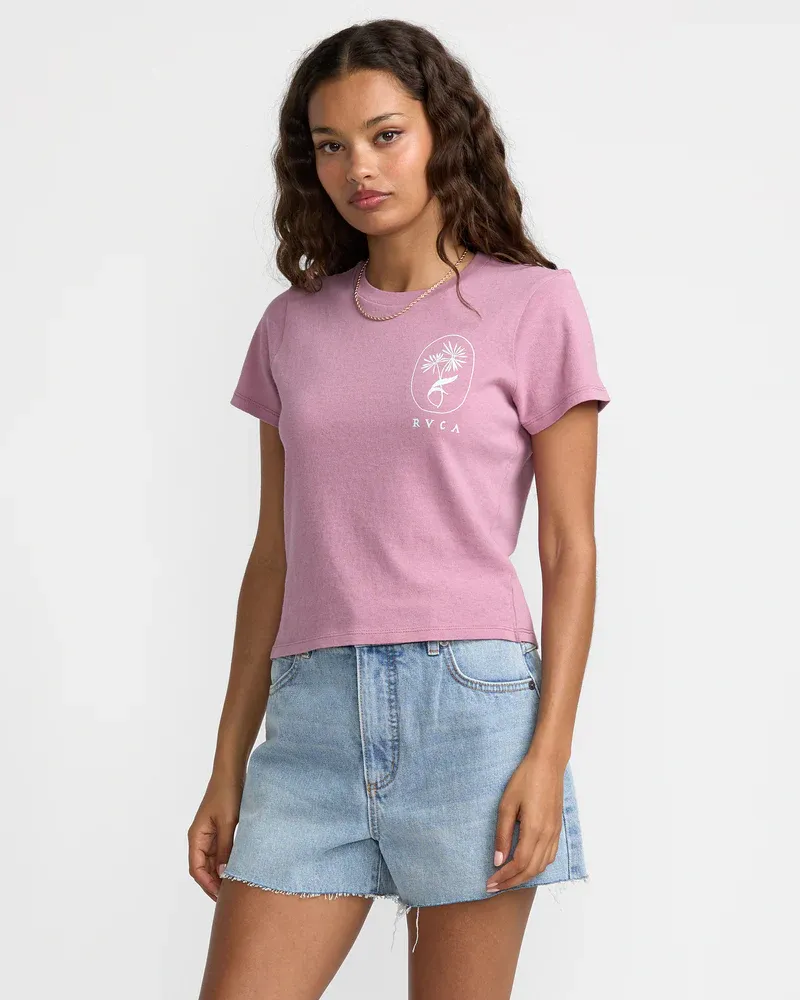 RVCA 411 Tee - Amethyst Smoke