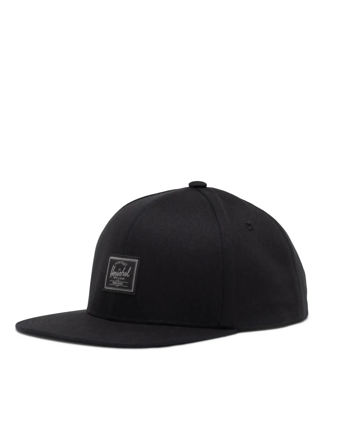 Herschel Whaler 6 Panel Cap - Black Tonal