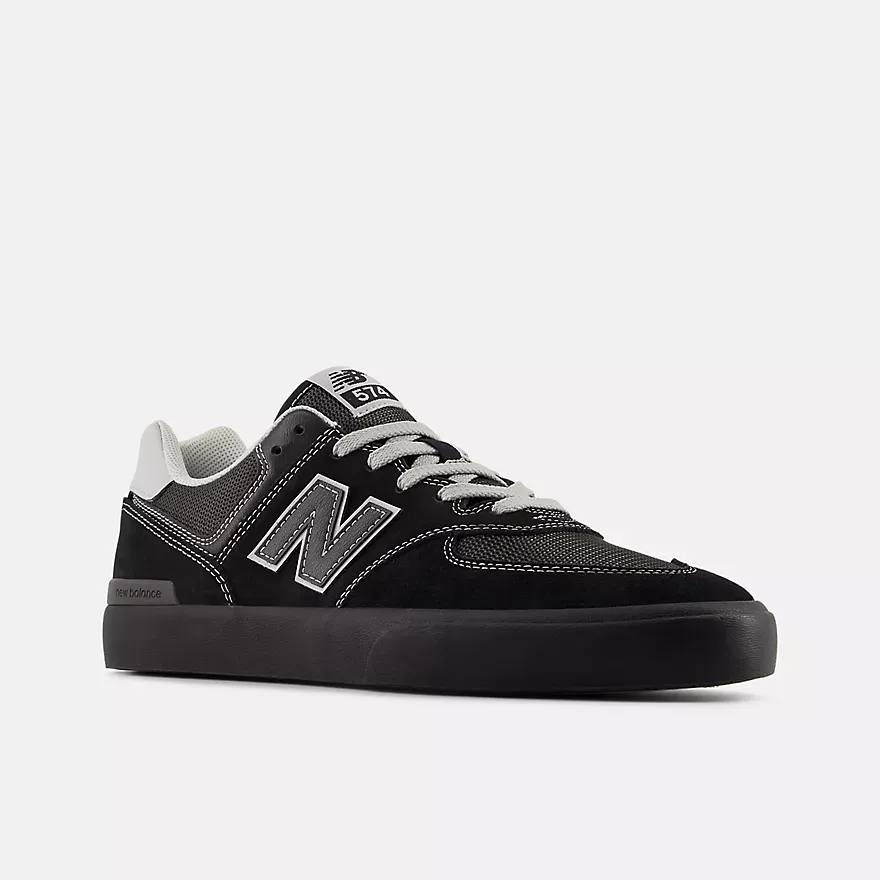 New Balance 574 2E - Black/Grey