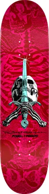 Powell Skull &amp; Sword Pink Deck - 8.5