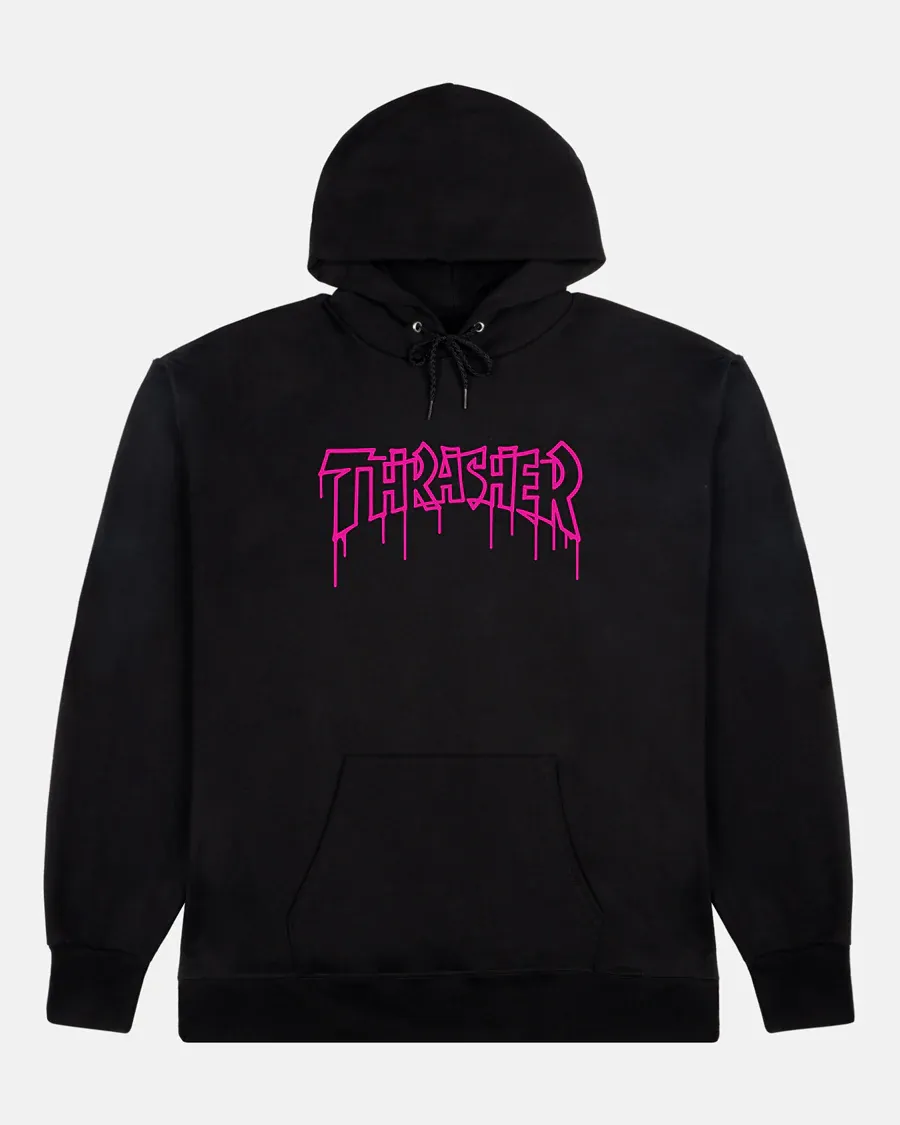 Thrasher One-Liner Hood - Black