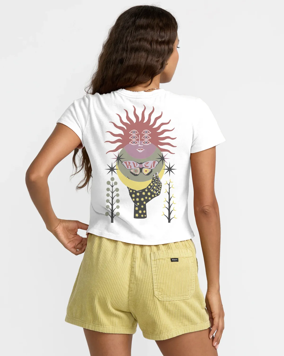 RVCA 411 Tee - Vintage White