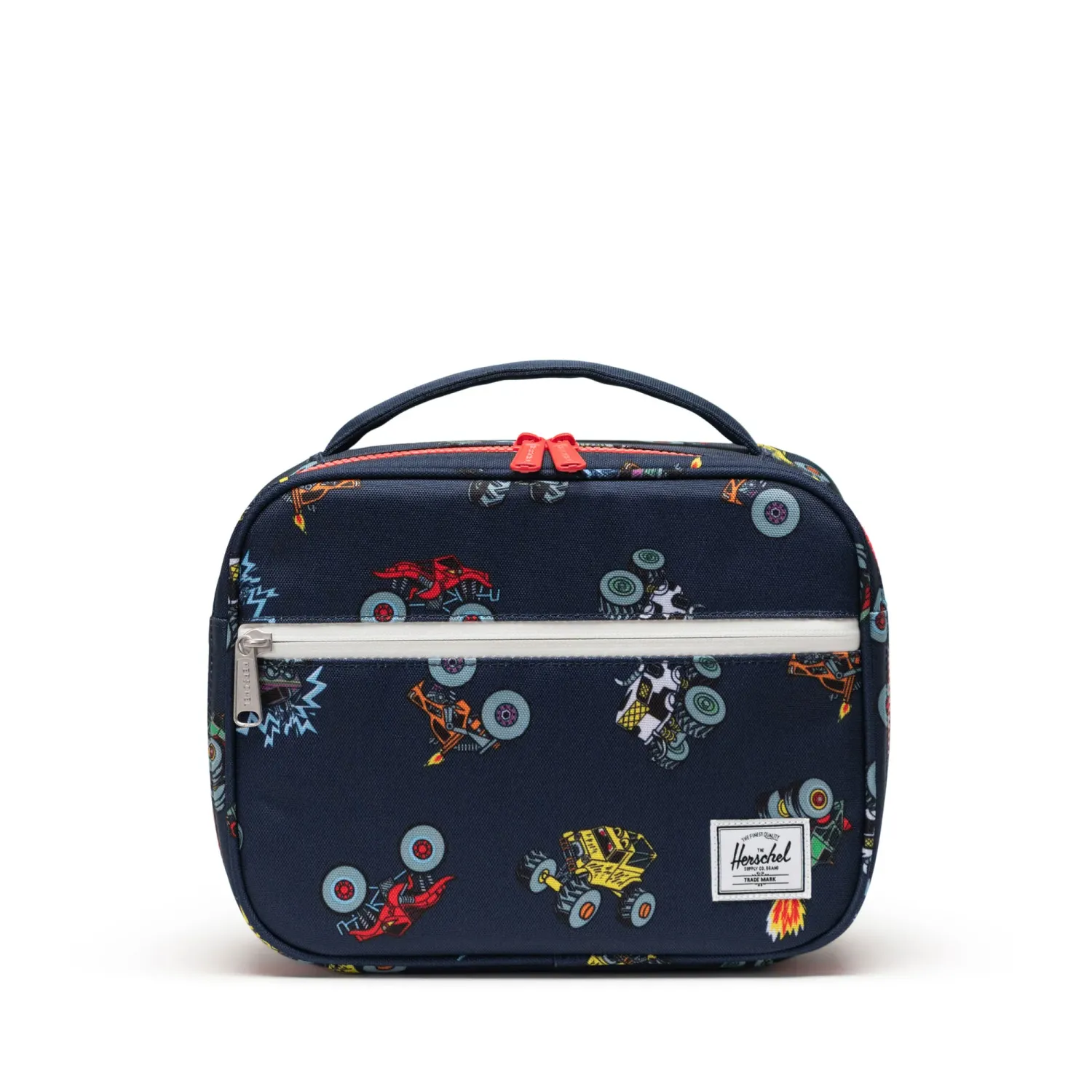 Herschel Pop Quiz Lunch Box - Monster Trucks
