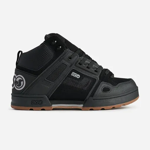 DVS Comanche Boot - Black/Charcoal Leather