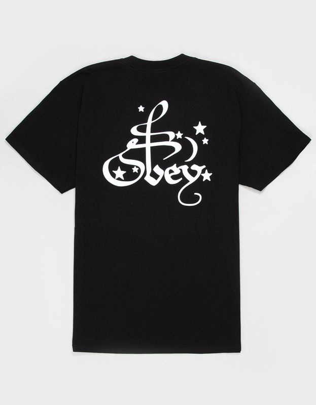 Obey Moon &amp; Stars Tee - Black