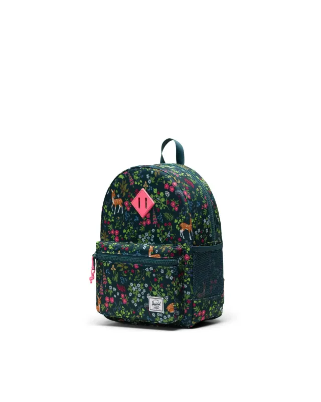 Herschel Heritage Kids Backpack - Deer Woodland/Dark Sea