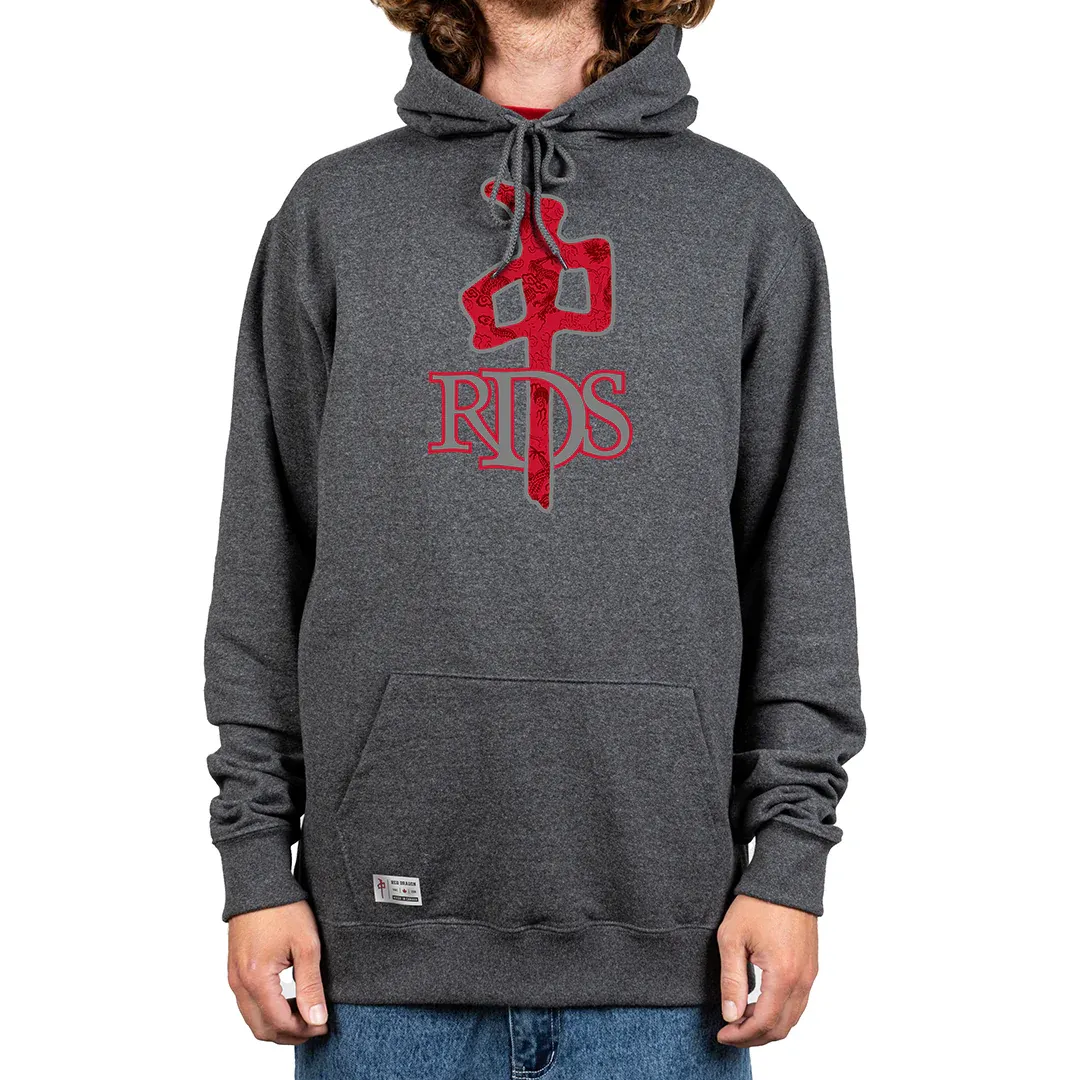 RDS Canadian OG Satin Dragon Hood - Charcoal