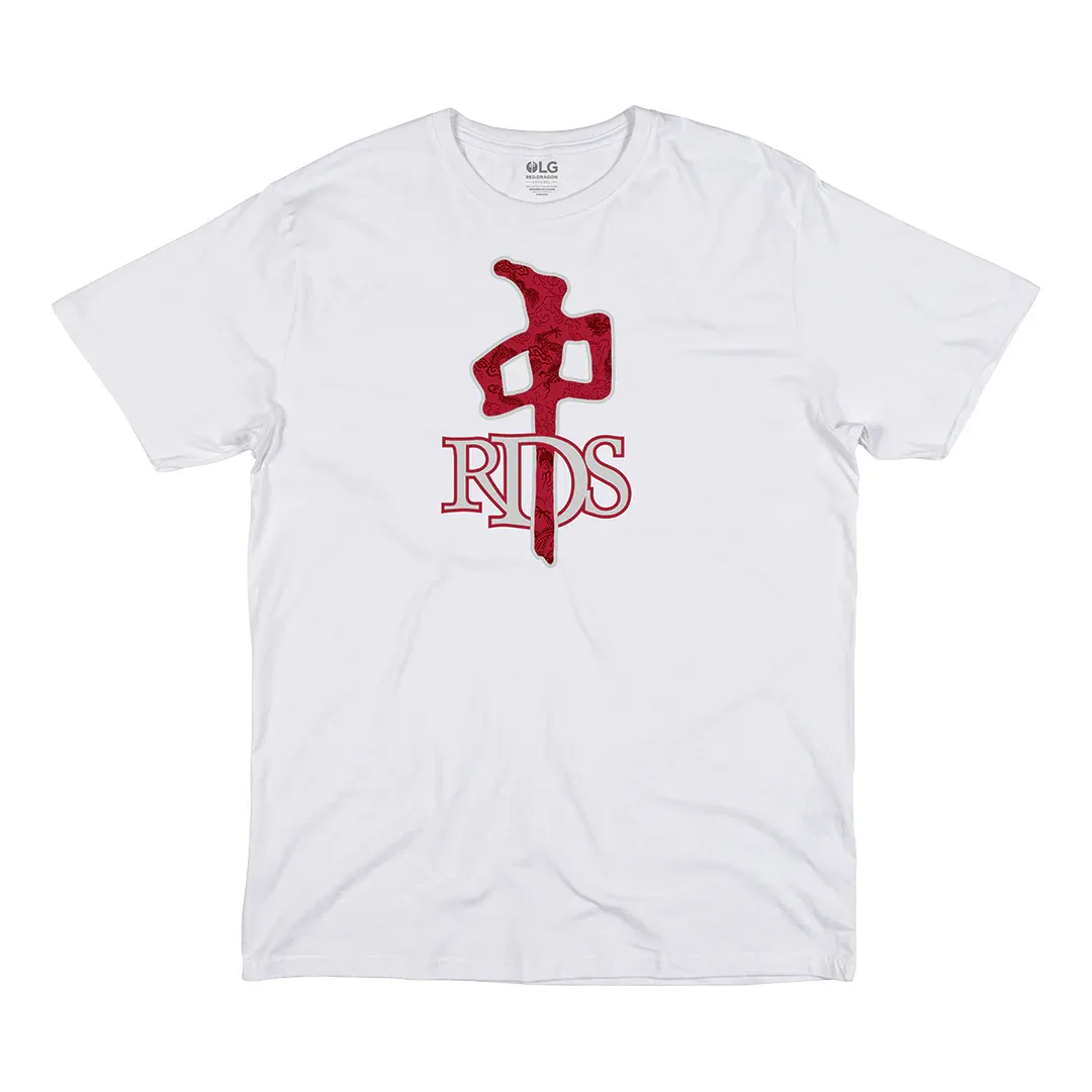 RDS OG Satin Dragon Tee - White