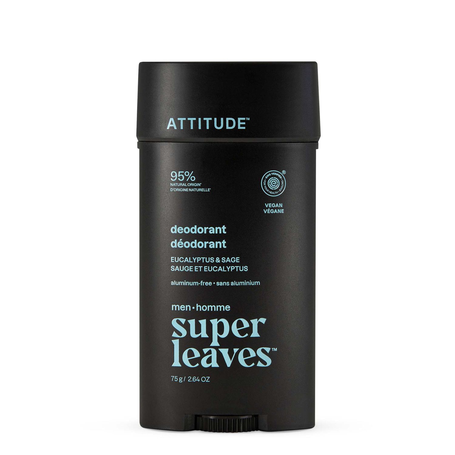 Attitude Men&#39;s Deodorant - Eucalyptus + Sage