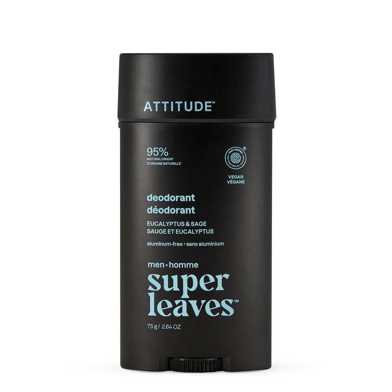 Attitude Men&#39;s Deodorant - Eucalyptus + Sage