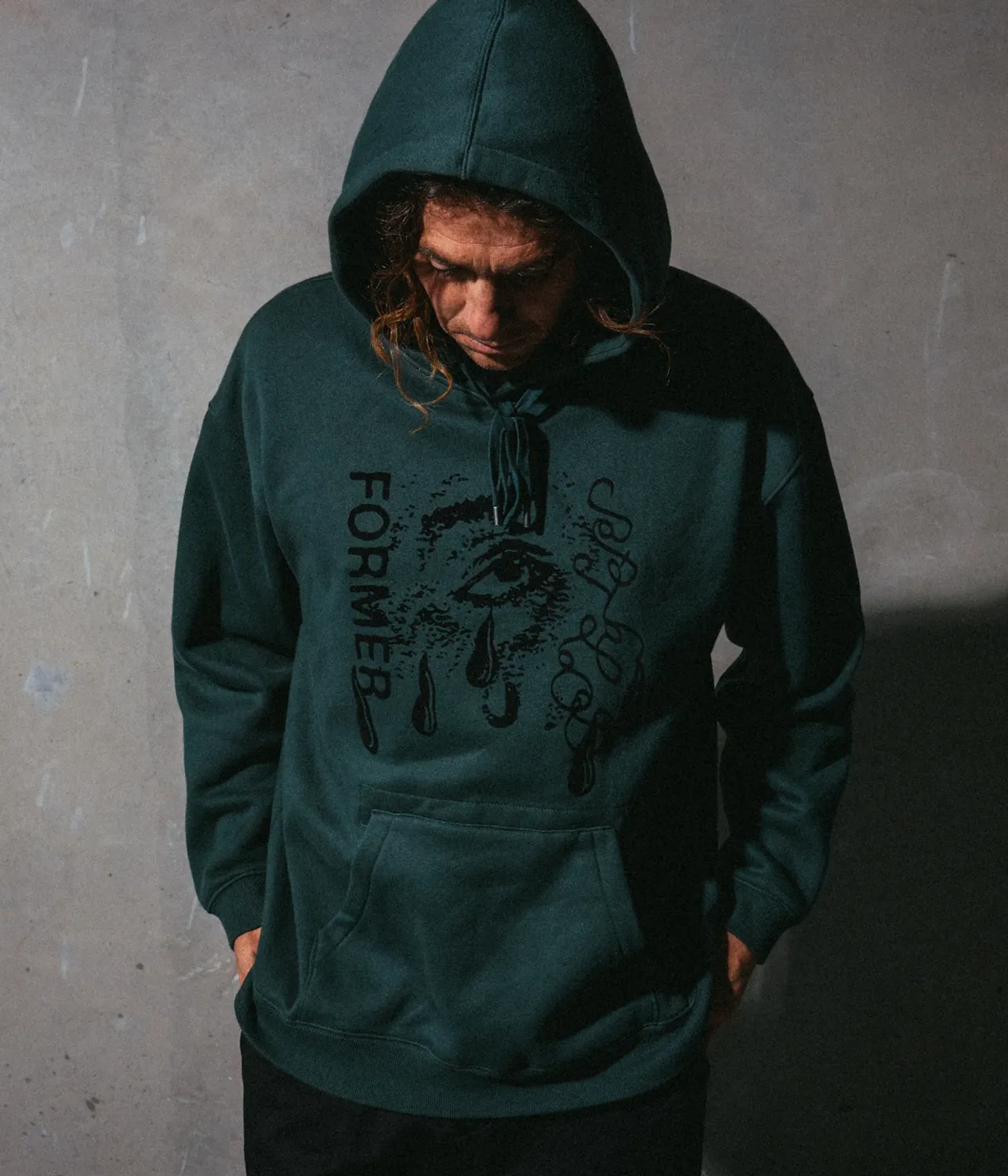 Former Weeping Organ Of Sight Hood - Petrol