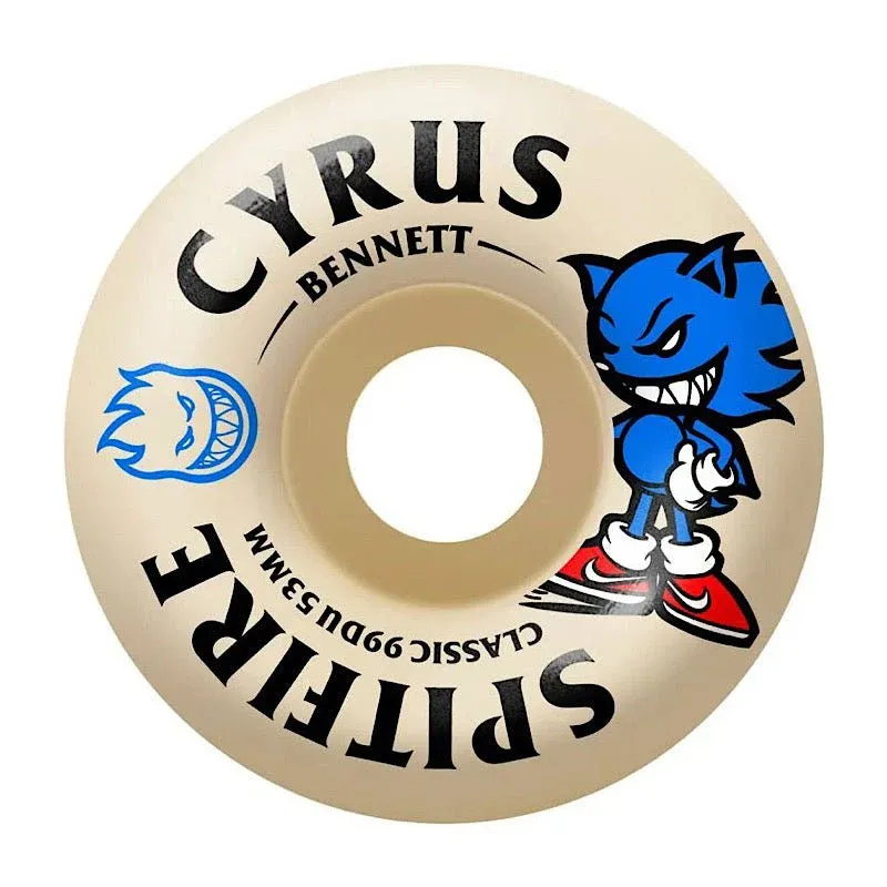 Spitfire Wheels F4 Cyrus Bennet Burn Squad Classic 53mm