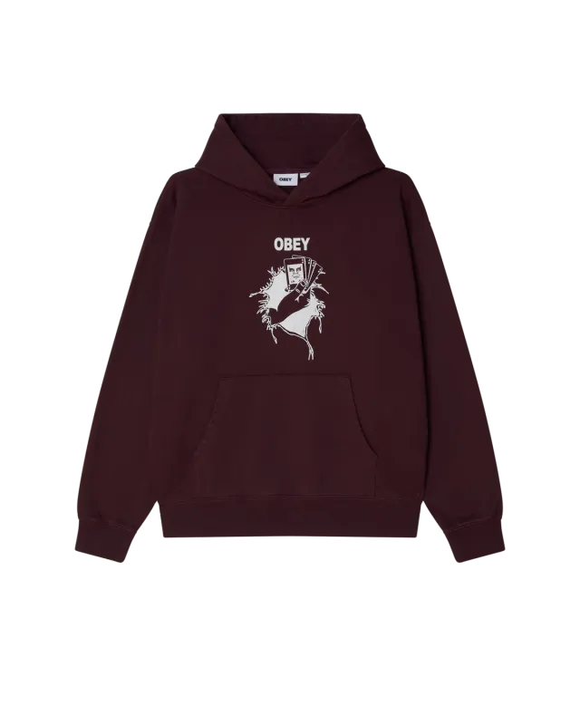 Obey Bad Seeds Faded Hood - Winetasting