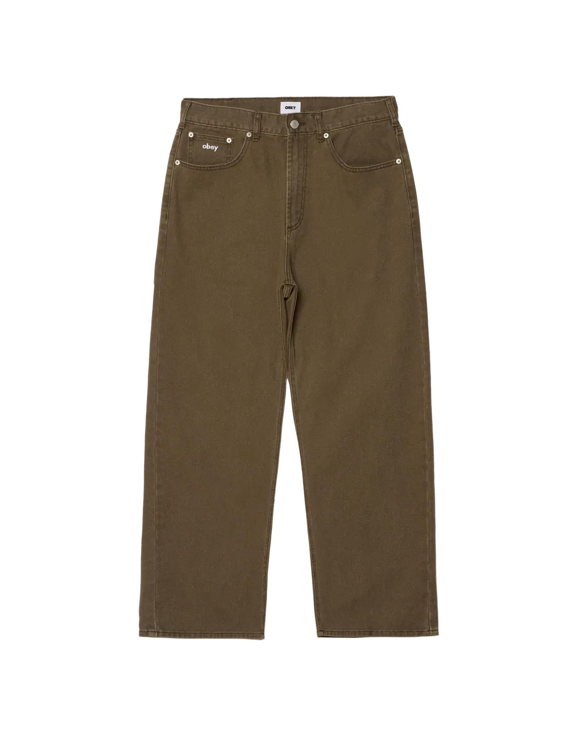 Obey Bigwig Baggy Denim - Wren Faded Wash