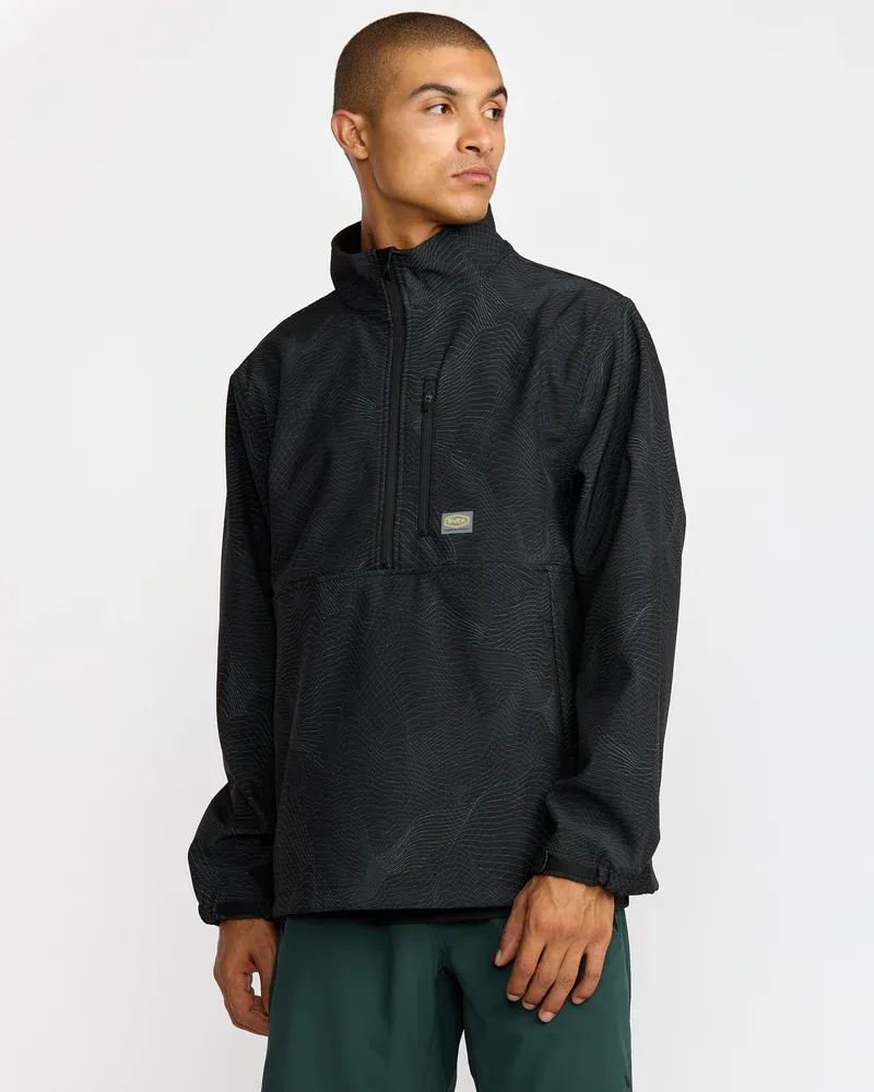 RVCA Grid Anorak - Black