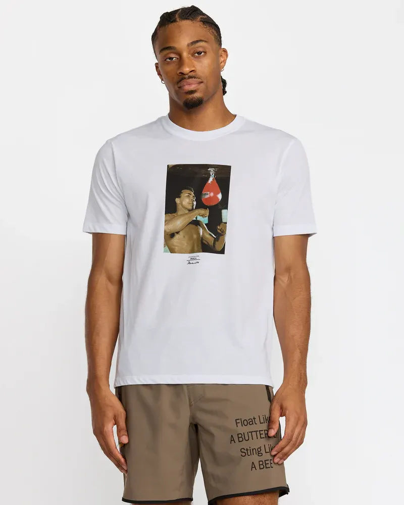 RVCA Sting Like a Bee Tee - White