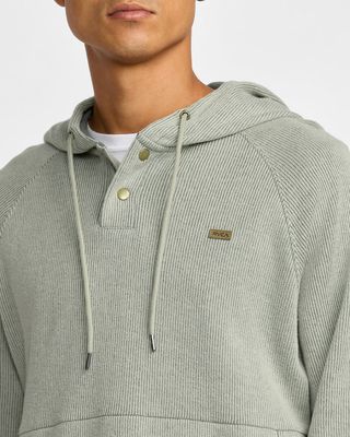 RVCA Port Pullover 3 - Light Olive