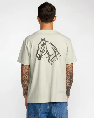 RVCA KSL Pocket Tee - Ceramic