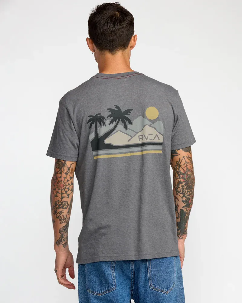 RVCA Palm Trail Tee - Black